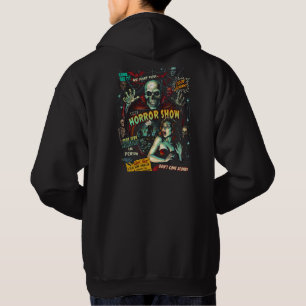 Spook Show Horror Hoodie - (svart)
