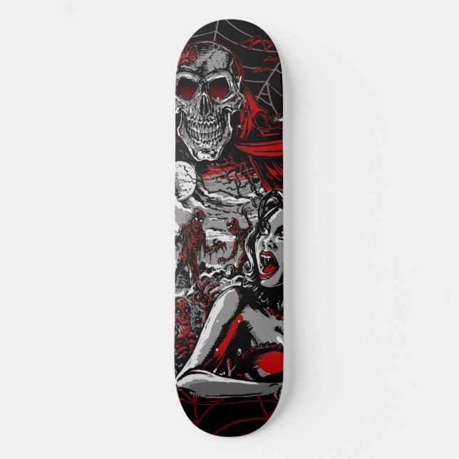 Spook Show Horror Skateboard Deck (Framsida)