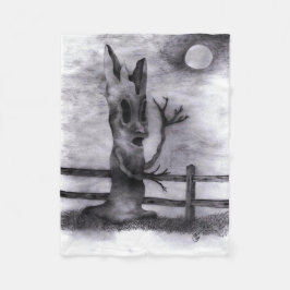 "Spook Träd" Fleecefilt