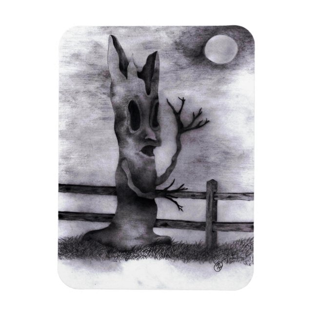 "Spook Träd" Magnet (Vertikal)