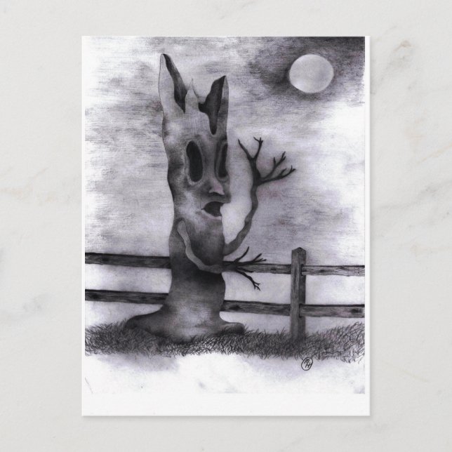 "Spook Träd" Vykort (Framsida)