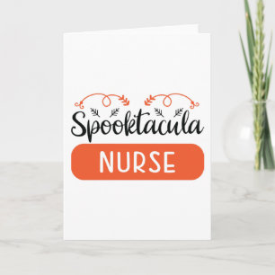 Spooketacula Nurse Kort