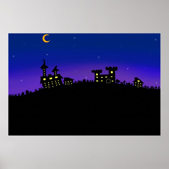 Spooki-staden Poster (Framsidan)