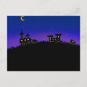 Spooki-staden Vykort