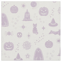 Spookie Things Mönster - Snö + Dammsugar Tyg