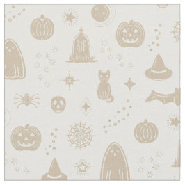 Spookie Things Mönster - Snö + Dove Tyg