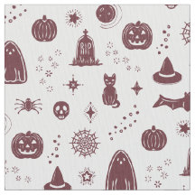 Spookie Things Mönster - Snö + Vin Tyg