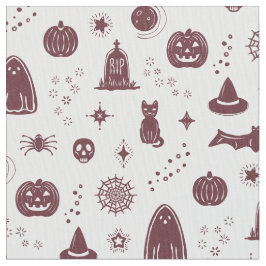 Spookie Things Mönster - Snö + Vin Tyg