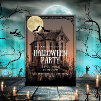 Spookiest Night of the Year Invitation Inbjudningar
