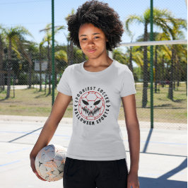 Spookiest soccer halloween sport t shirt