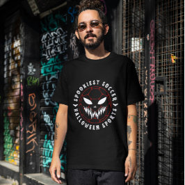 Spookiest soccer halloween sport t shirt