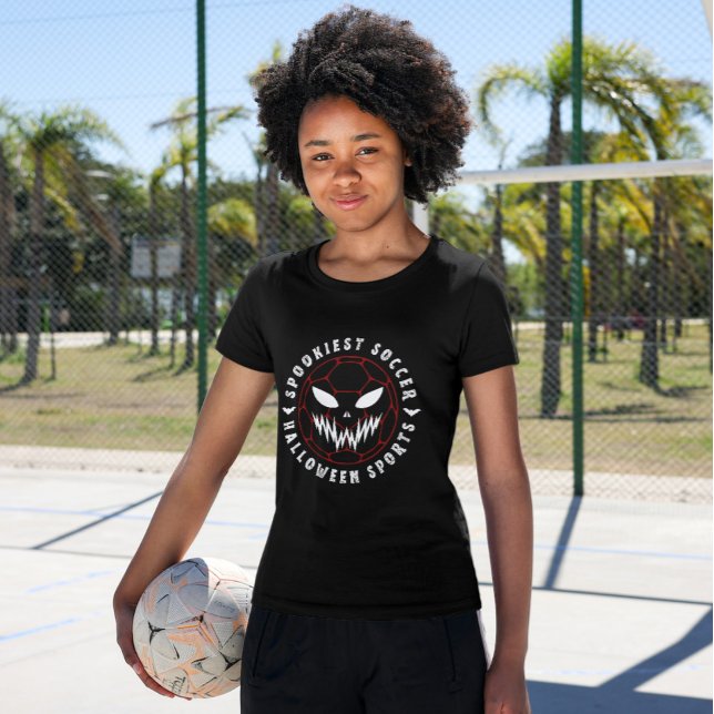Spookiest soccer halloween sport t shirt (Skapare uppladdad)