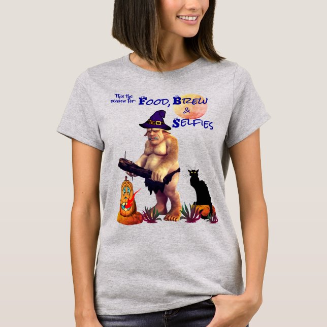 Spookish Halloween Season T-Shirt (Framsida)