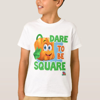 SPOOKLEY THE SQUARE PUMPKIN - DARE ATT VARA KVAR! T SHIRT