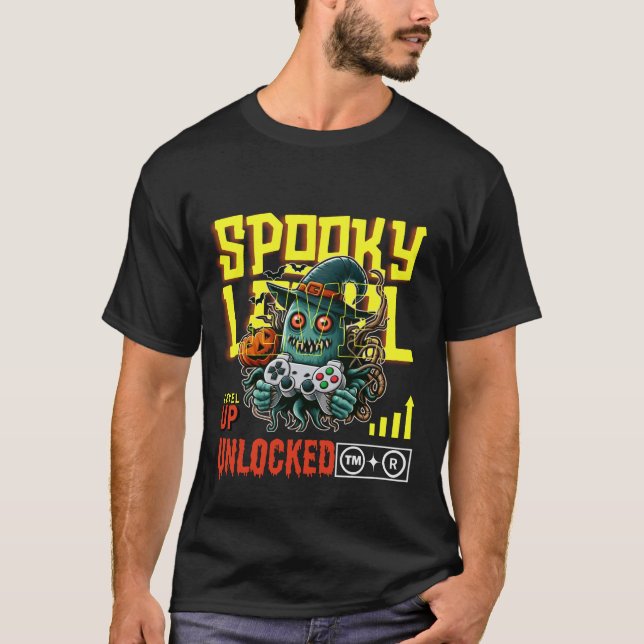 Spooknivå T Shirt (Framsida)