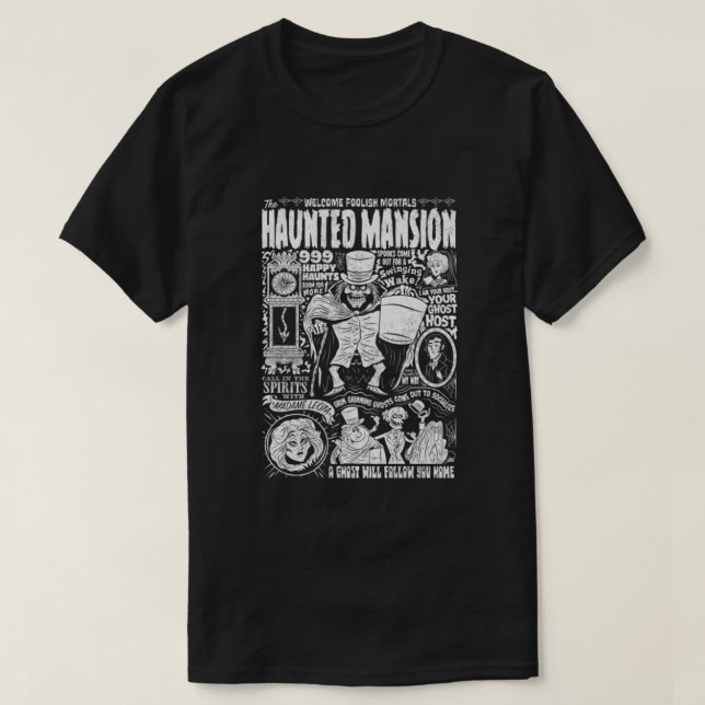 Spookshow Mansion T Shirt (Design framsida)