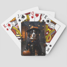 Spooktacular Bernese Hund: A Halloween Howl-o-Ween