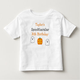 Spooktacular Birthday T Shirt