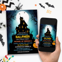 SPOOKTACULAR Costume Kids Halloween Födelsedagsfes