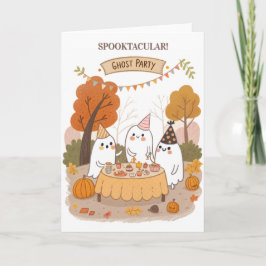 Spooktacular Ghost Party Kort