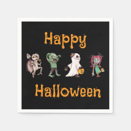 Spooktacular Halloween Bash Pappersservett