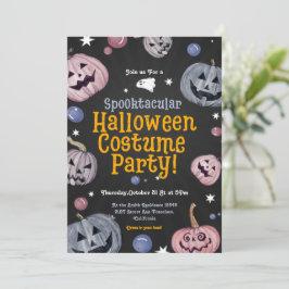 Spooktacular Halloween Costume Party-inbjudan Inbjudningar