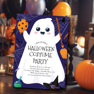 Spooktacular Halloween Costume Party-inbjudan Inbjudningar