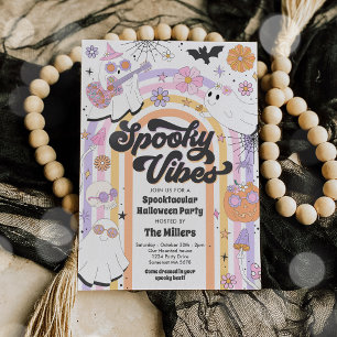 Spooktacular Halloween Cute Ghost Party Inbjudningar