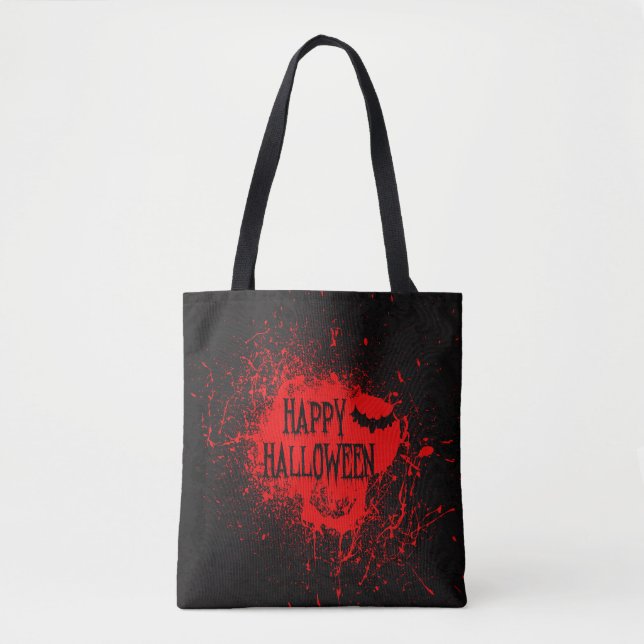 Spooktacular Halloween-fasa | Tote Bag Tygkasse (Framsida)