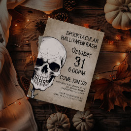 Spooktacular Halloween fest Inbjudningar