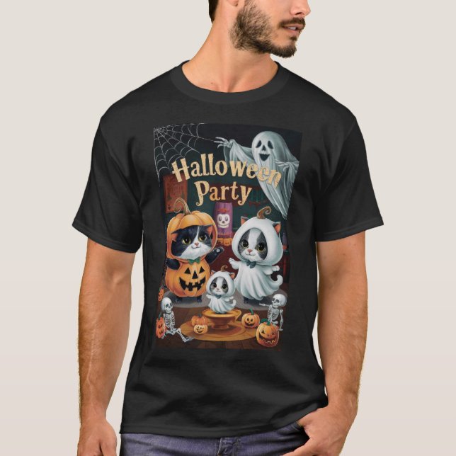 Spooktacular Halloween fest T Shirt (Framsida)