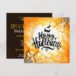 Spooktacular Halloween   Gruppinbjudan Inbjudningar