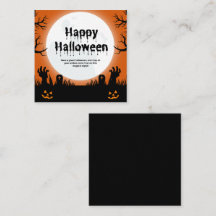 Spooktacular Halloween-hälsningskort