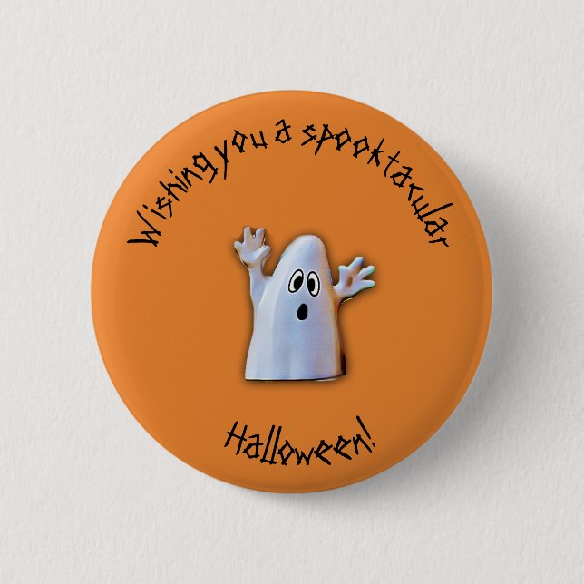 Spooktacular Halloween knäppas Knapp (Framsida)