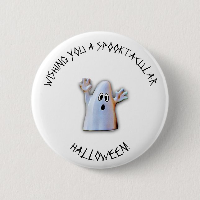 Spooktacular Halloween knäppas Knapp (Framsida)