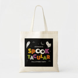 Spooktacular Halloween Personlig Treat Bag Tote Tygkasse