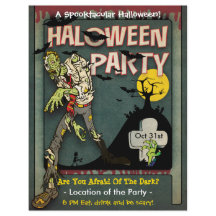 Spooktacular Halloween Zombie Party