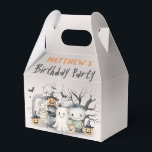 Spooktacular Kids Halloween Birthday Presentaskar<br><div class="desc">Spooktacular Kids Halloween Birthday Favor Boxes</div>