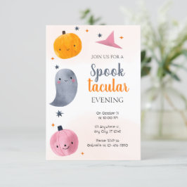 Spooktacular Kids Halloween Inbjudningar
