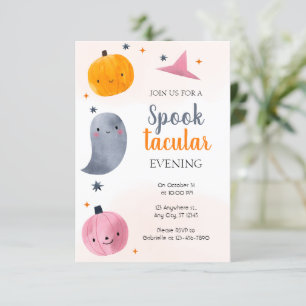 Spooktacular Kids Halloween Inbjudningar