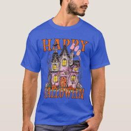 "Spooktacular Laughs Await, Happy halloween!" T Shirt