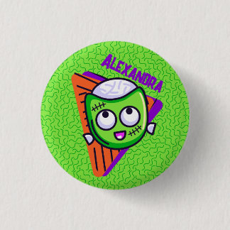 Spooktacular Personalized Zombie Button Knapp