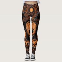 Spooktacular Stil: Halloween Leggings Collection