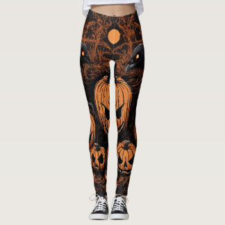 Spooktacular Stil: Halloween Leggings Collection