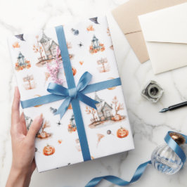 Spooktaculära Halloween fest i hemmet Presentpapper