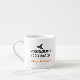 Spooktaculära koffeinerade Halloween Espressomugg