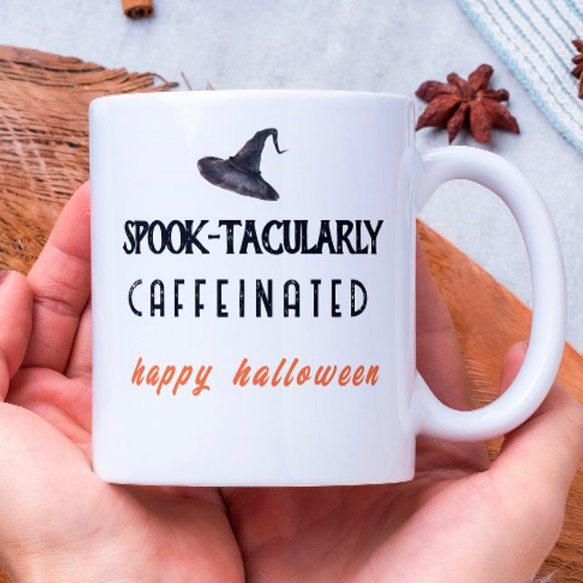 Spooktaculära koffeinerade Halloween-kaffe Mugg (Skapare uppladdad)