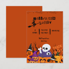 Spooktaculärt sött spöke Halloween fest Inbjudningar