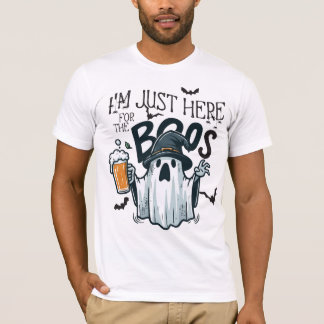Spooktaculärt spöke med öl, Fladdermus, Spiders T Shirt