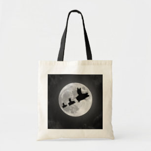 SPOOKTAKULÄR FLYING GRISAR TYGKASSE